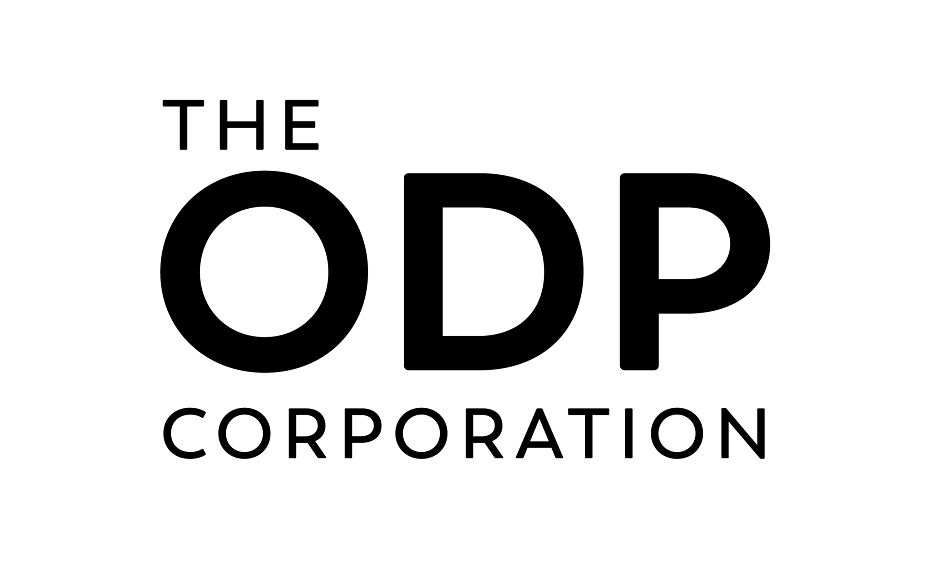The ODP Corporation Logo Stacked